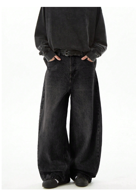 1pc Loose Fit Casual Baggy Jeans