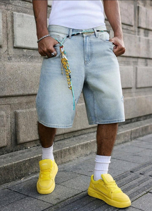 Losse fit Denim Jean shorts